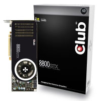 Club3d GeForce 8800 GTX 768MB DDR3 (CGNX-X8868)